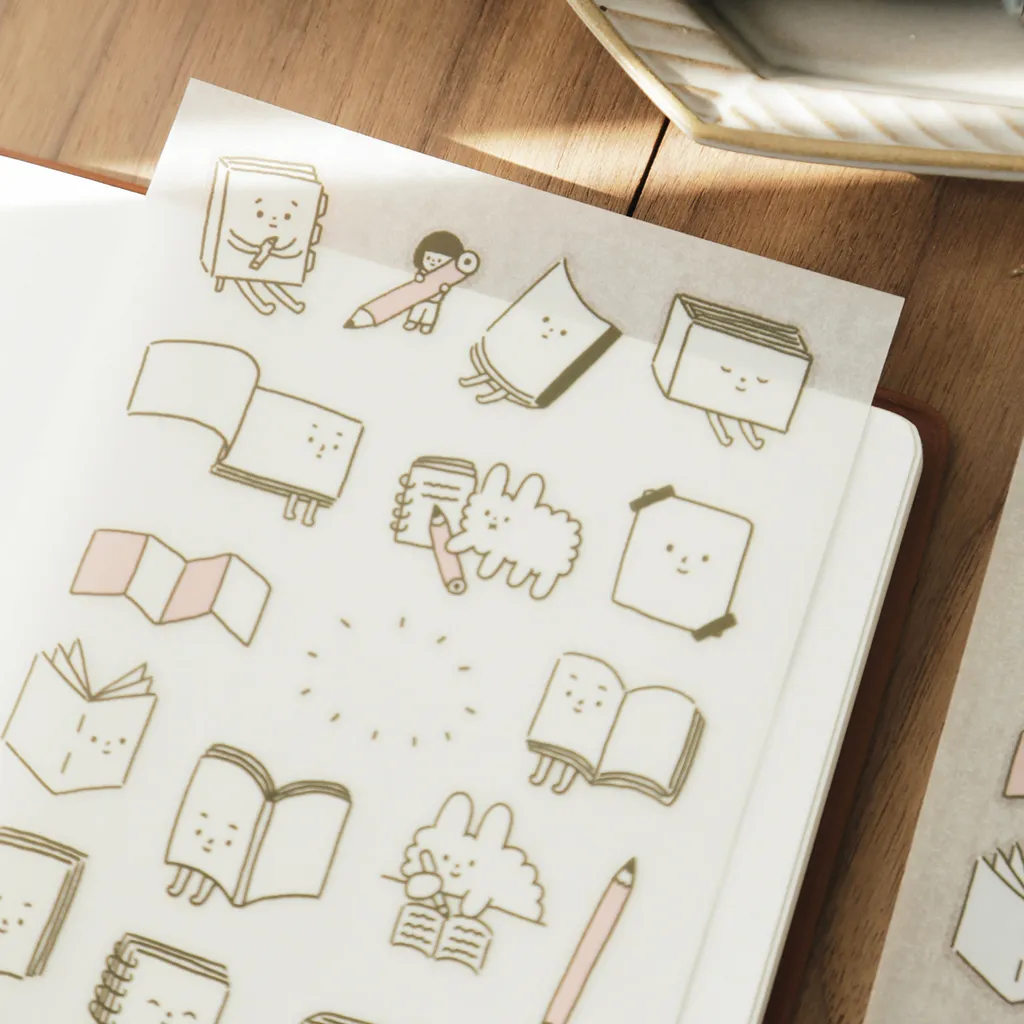 YO HAND STUDIO PRINT ON STICKER NOTEBOOK