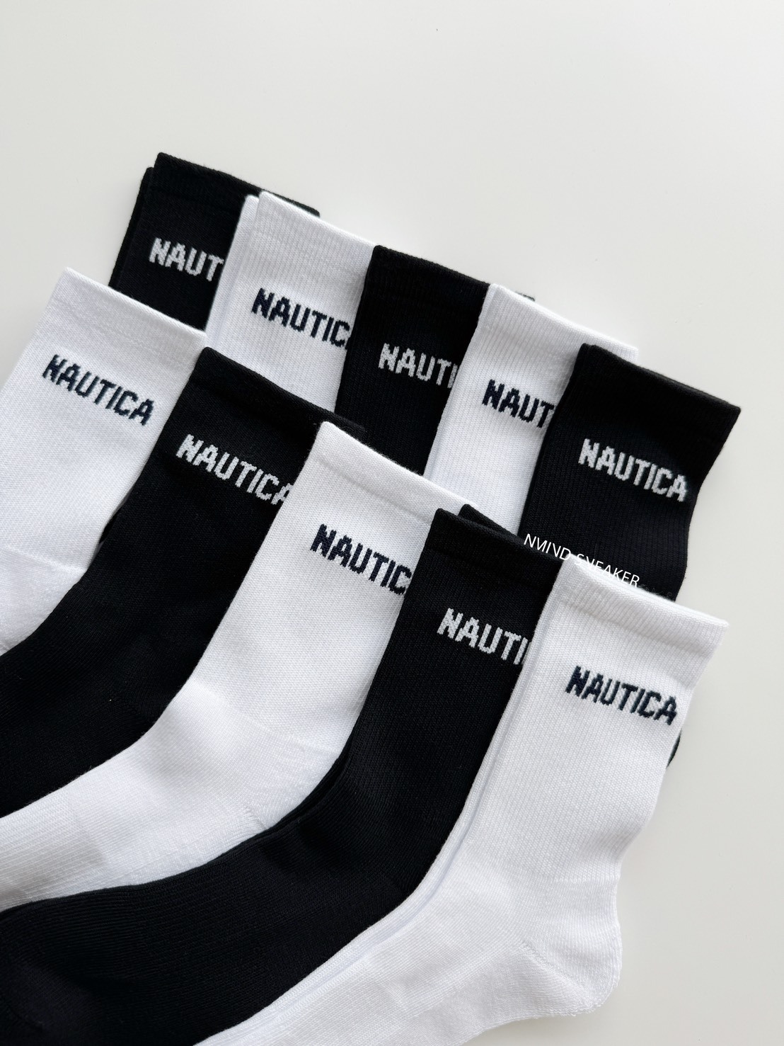 <快速出貨> Nautica 基本款襪子 5雙一組