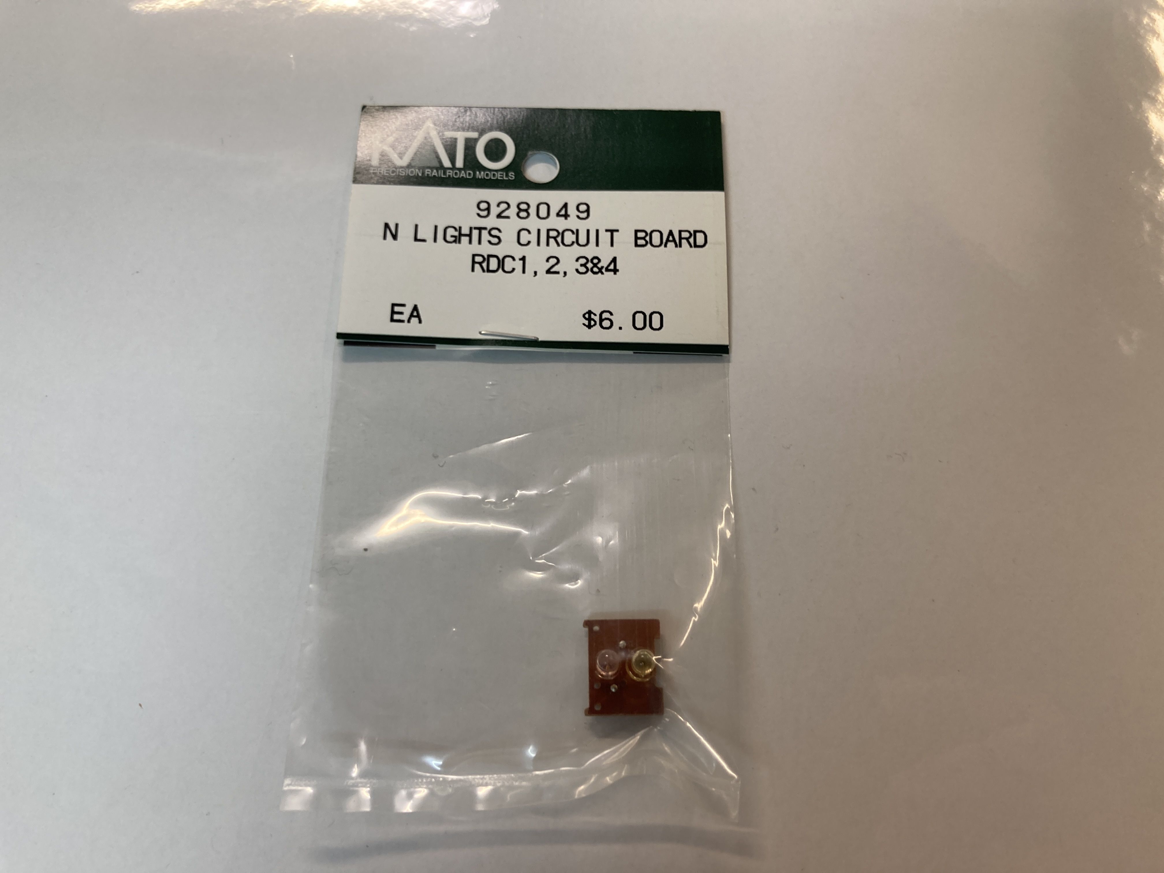 KATO 928049 Circuit Board with Amber/Red LED Lights (N-Scale)