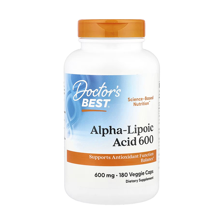 Doctor's Best, Alpha-Lipoic Acid, 600 mg, 180 Veggie Caps