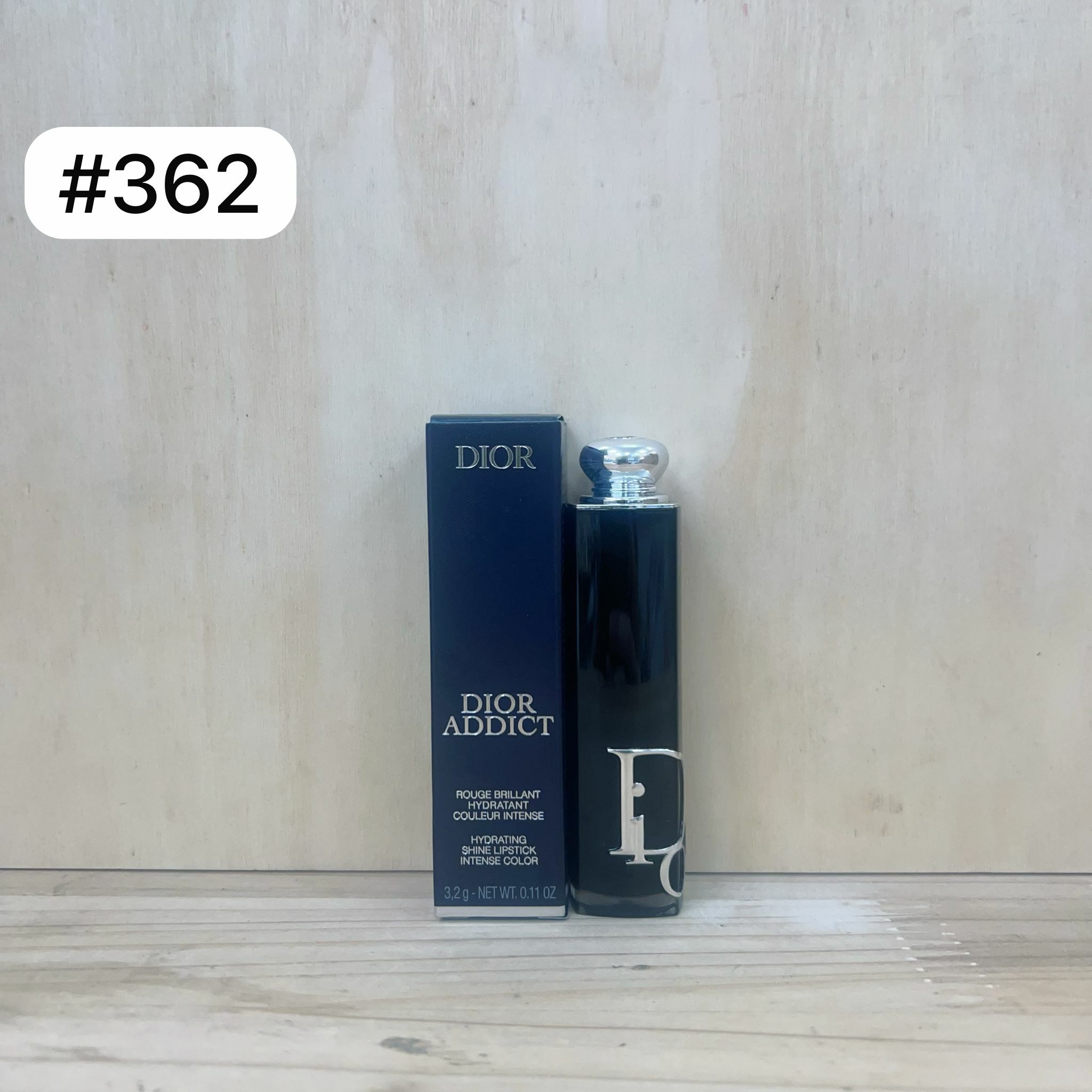DIOR 鏡光誘惑唇膏 #362 Rose Bonheur - 3.2 g