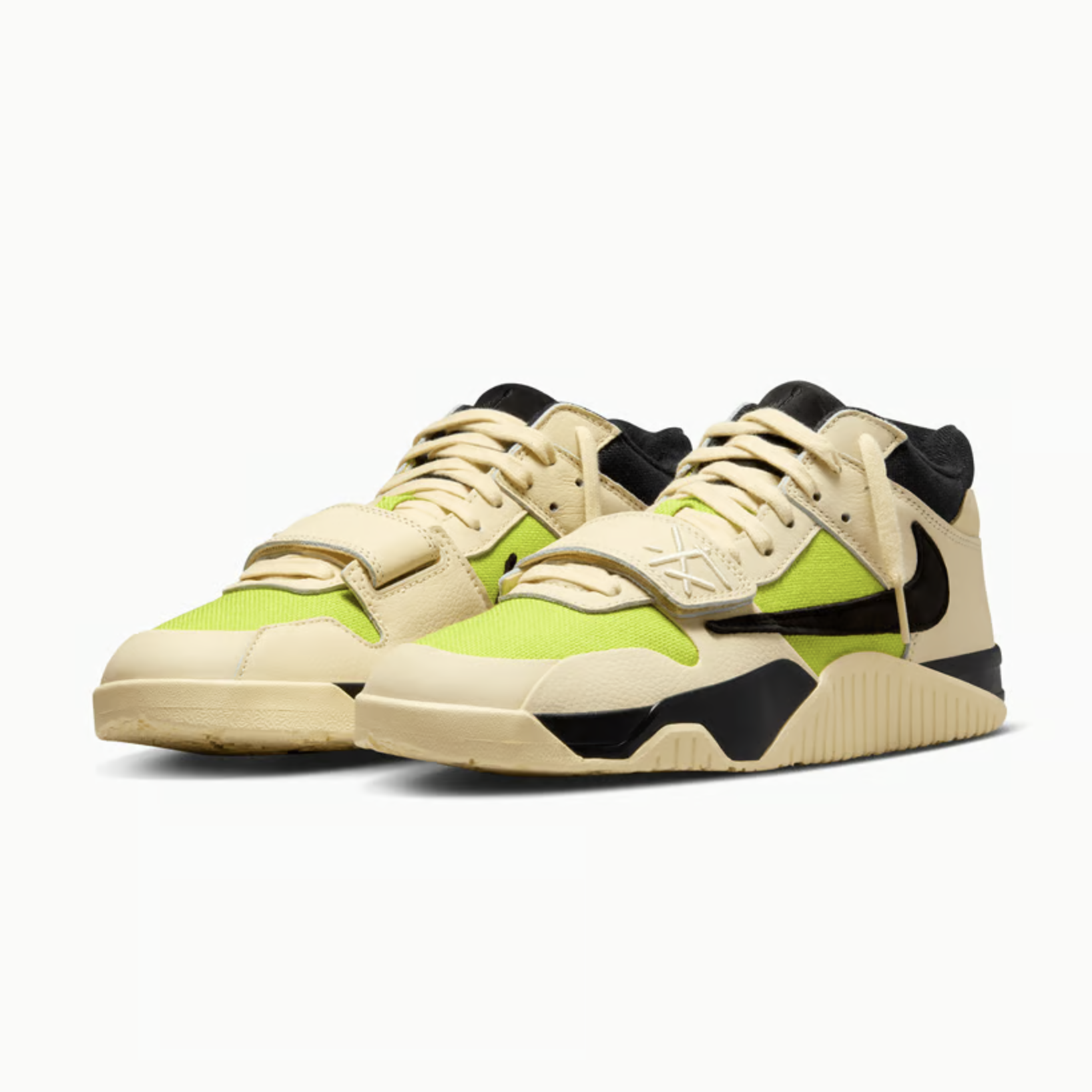 -(A13a)-JORDAN X TRAVIS SCOTT JUMPMAN JACK “BRIGHT CACTUS” 倒勾 仙人掌 男鞋-FZ8117 102