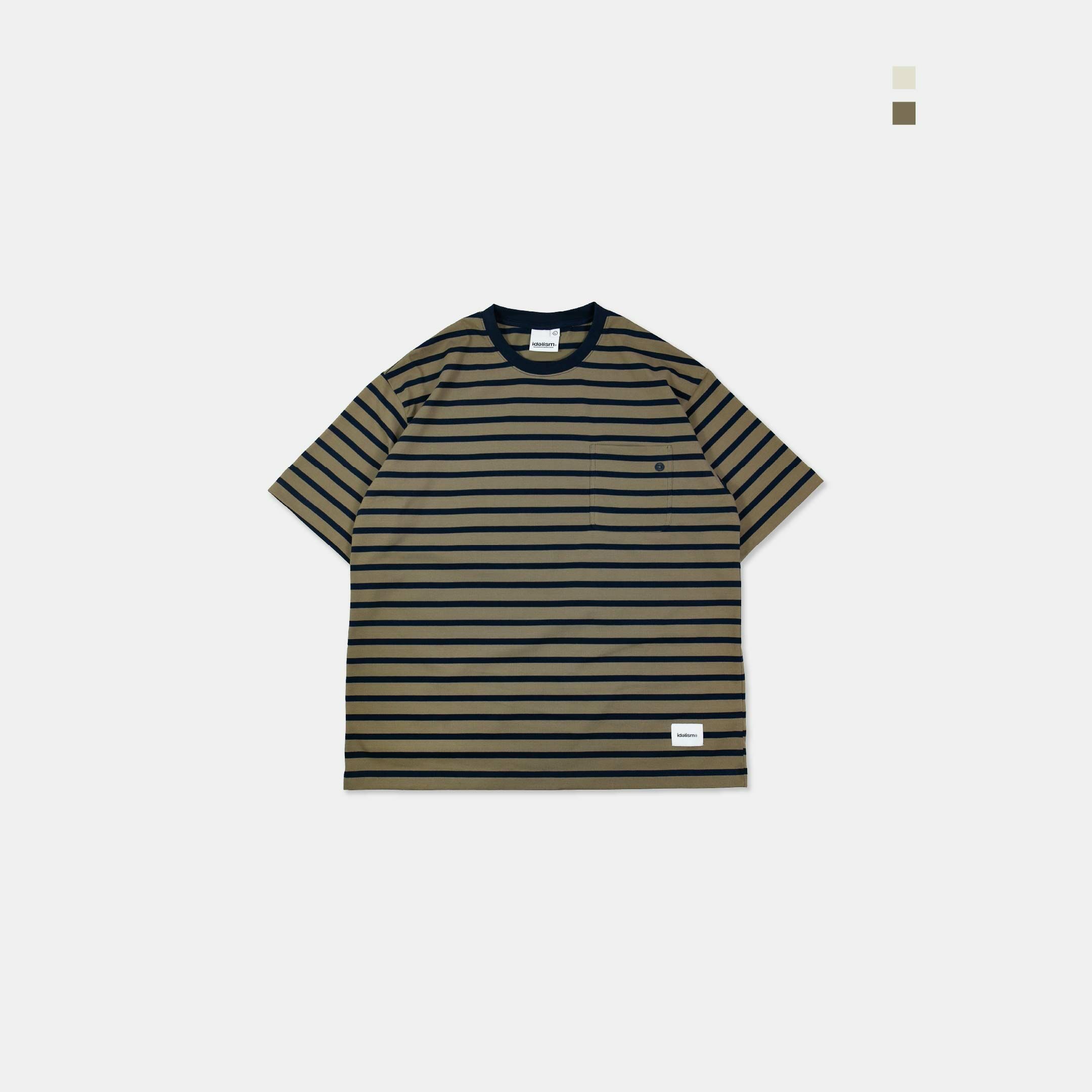Idealism ID25002 Stripe Tee 條紋 短上衣