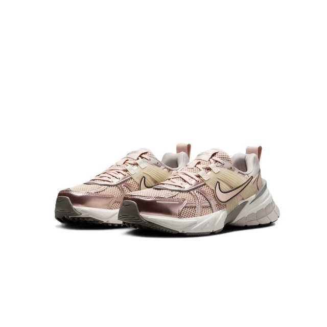 Nike V2K Run Particle Beige 玫瑰金 女鞋 FD0736-201
