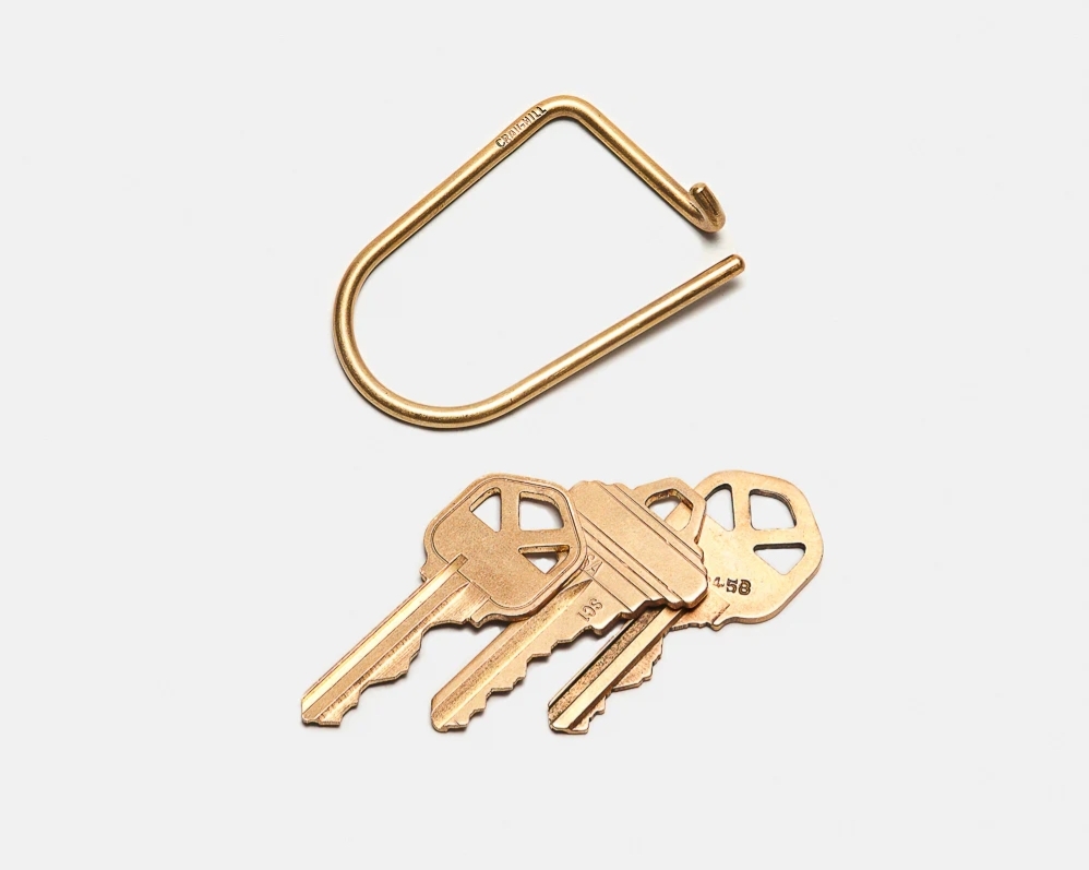 Craighill Wilson Keyring - 黃銅鑰匙圈 Brass