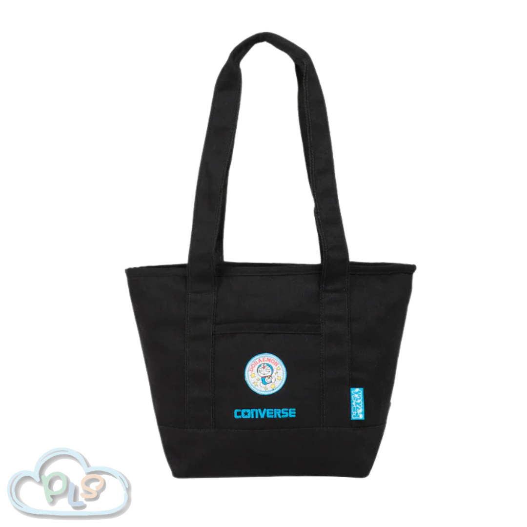 現貨 CV CANVAS TOTE BAG M 黑色 CONVERSE X 多啦A夢 #22793-1