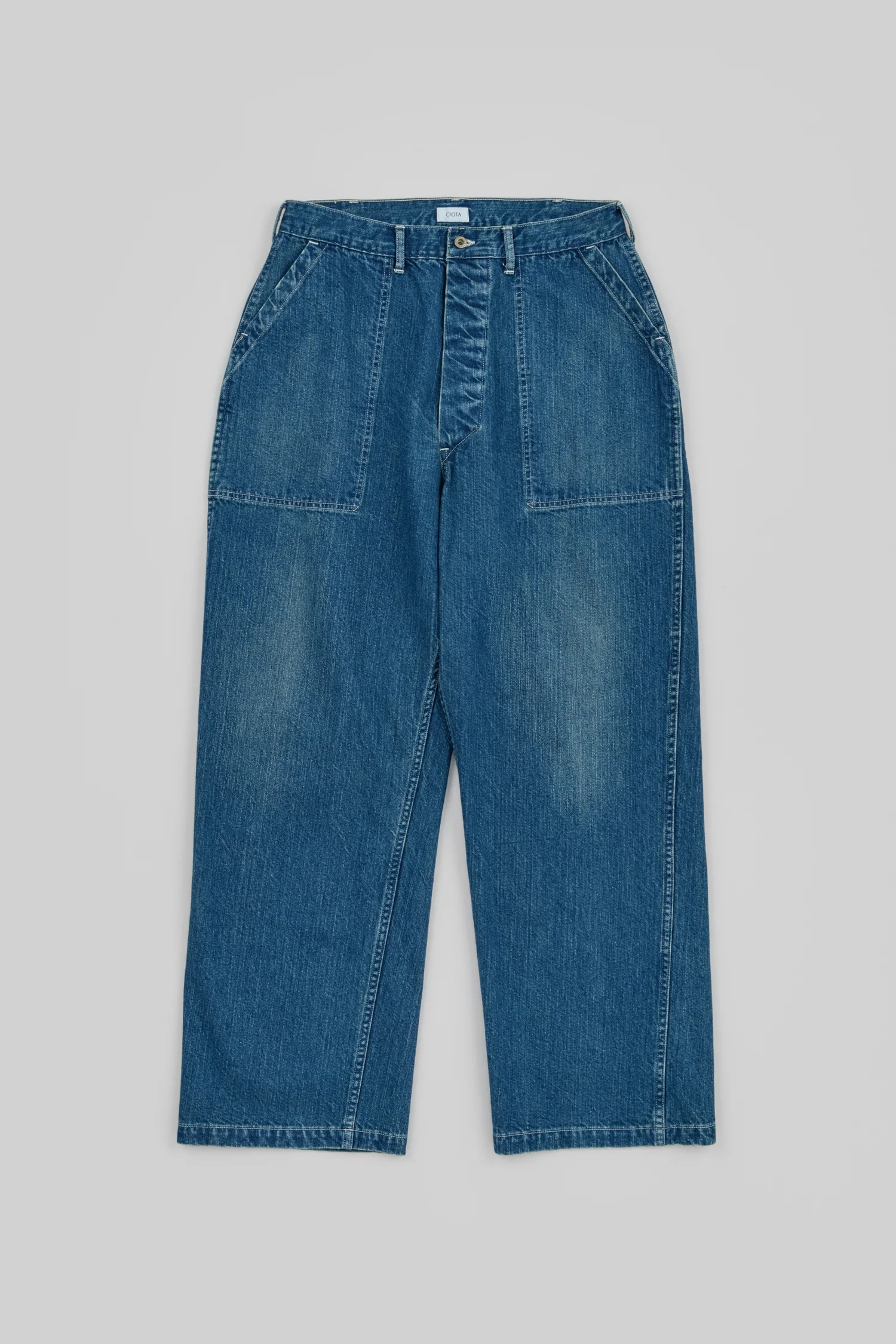 CIOTA DENIM BAKER PANTS (2COL)