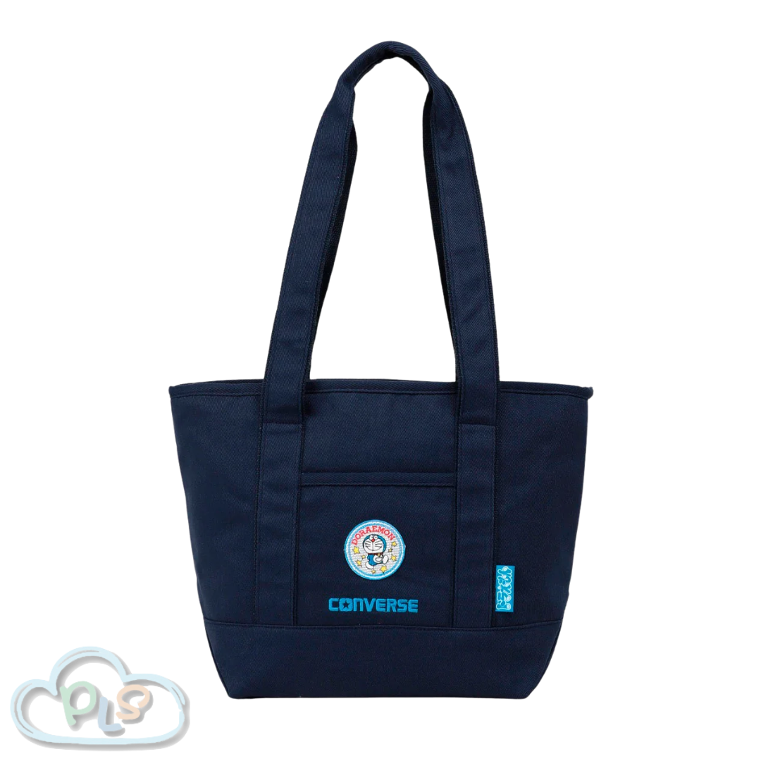 現貨 CV CANVAS TOTE BAG M 海軍藍色 CONVERSE X 多啦A夢 #22792-1