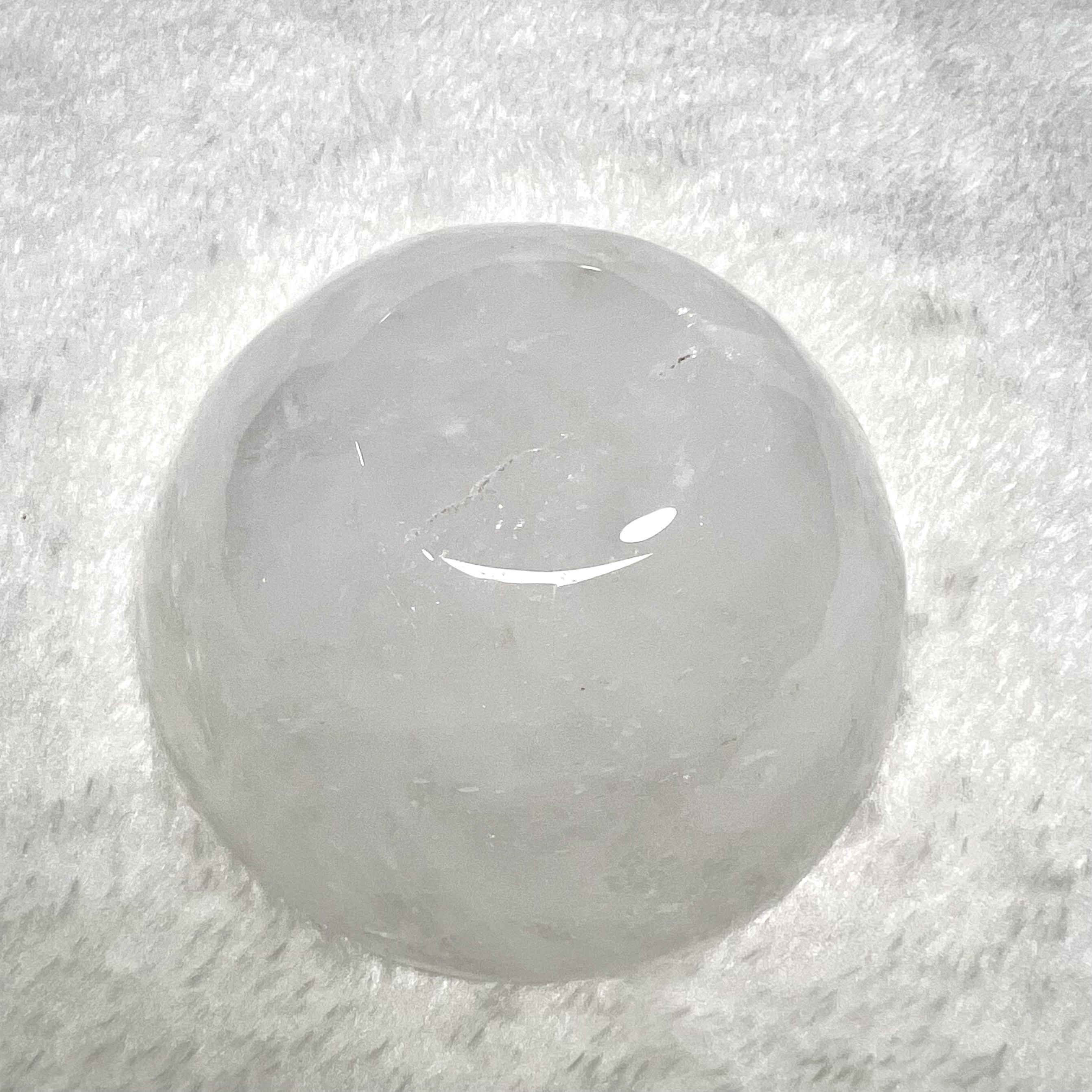 白水晶碗#H679