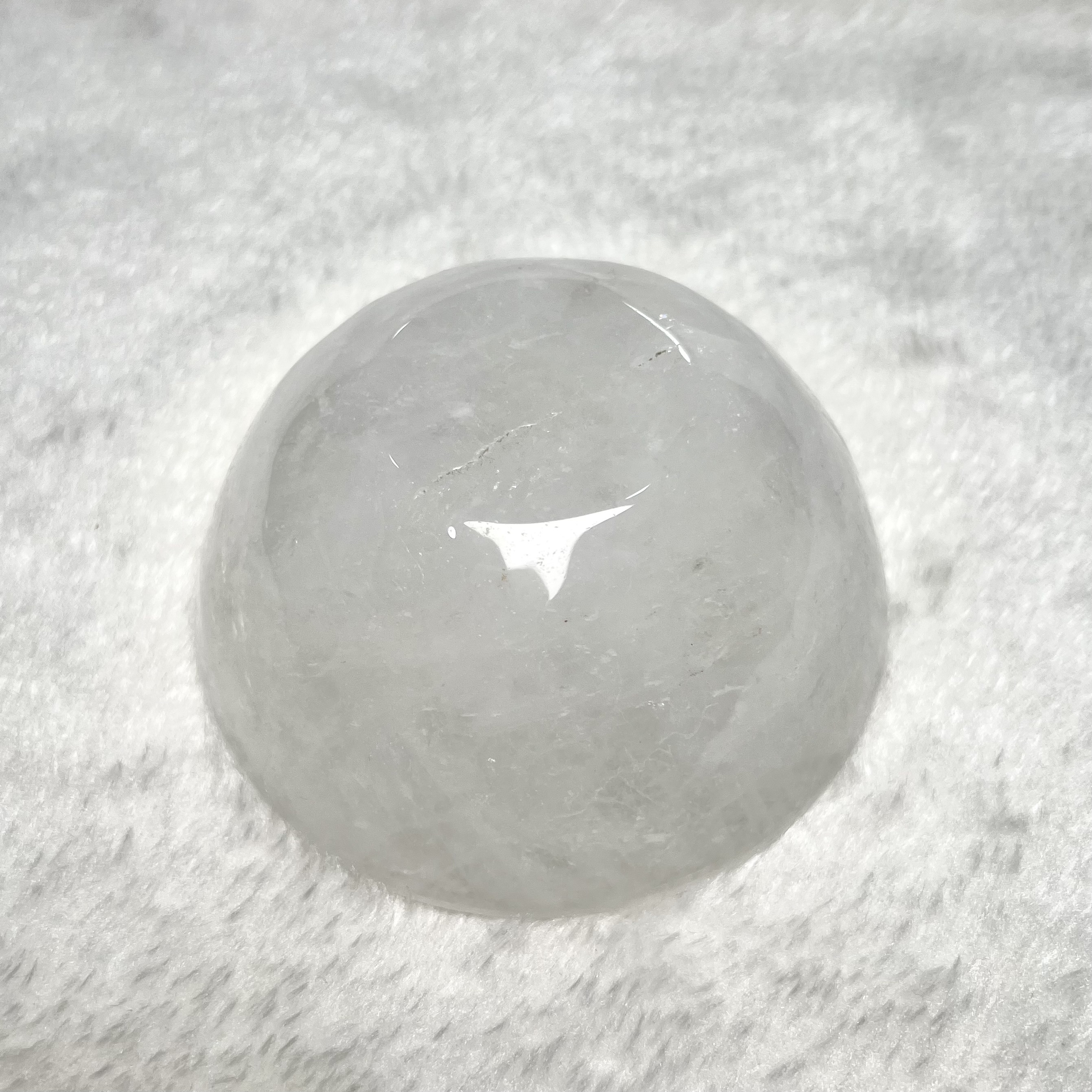 白水晶碗#H679