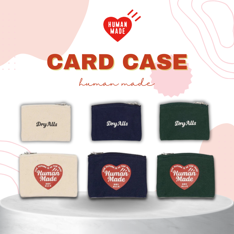 2025SS HUMAN MADE CARD CASE 愛心 卡夾 卡片夾 零錢包 小包 3色 米白/海軍藍/墨綠