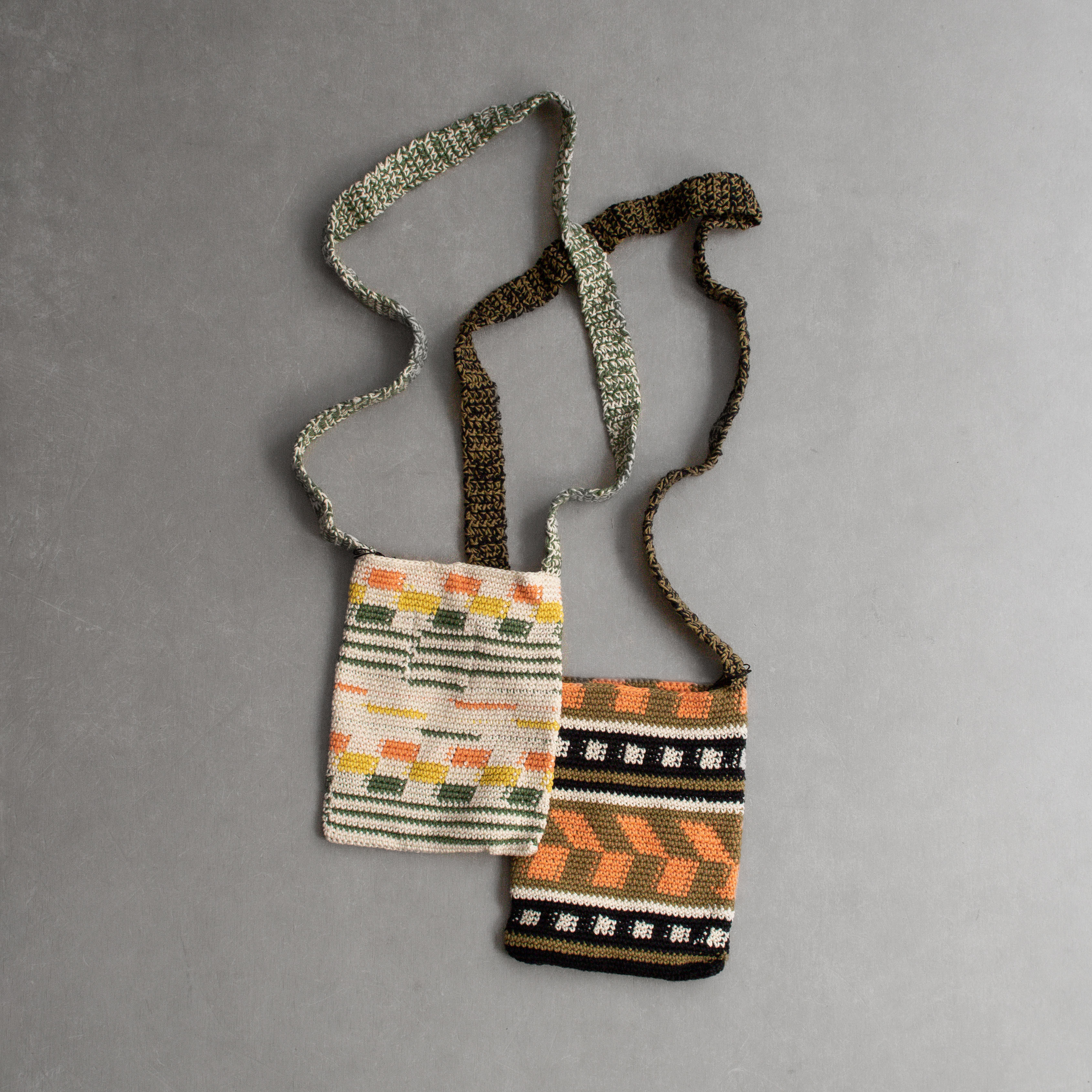 SUBLIMEROE SB251-0607 FINE HAND SACOCHE 尼泊爾製 手工 針織 小包