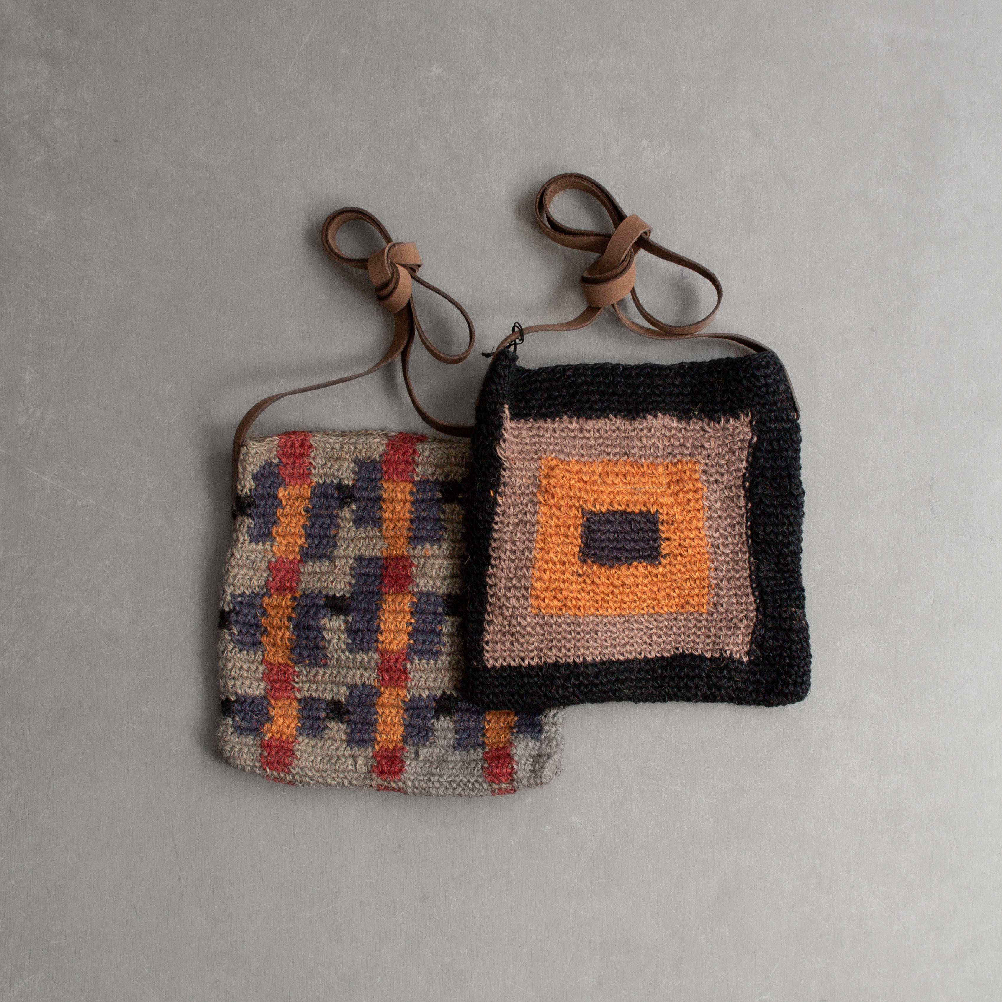 SUBLIMEROE SB251-0608 HAND JUTE TOTE BAG 尼泊爾 手工 針織 斜背包