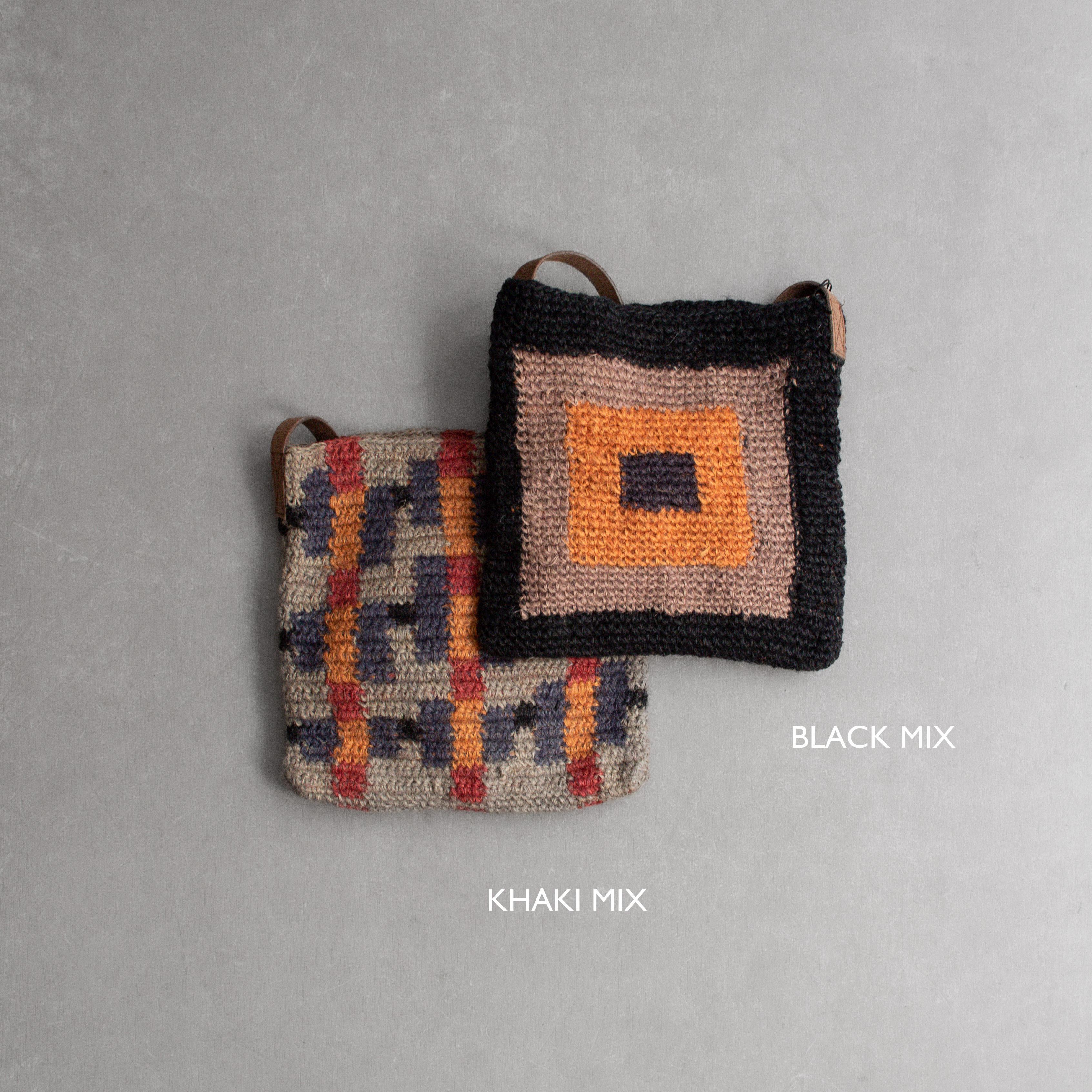 SUBLIMEROE SB251-0608 HAND JUTE TOTE BAG 尼泊爾 手工 針織 斜背包