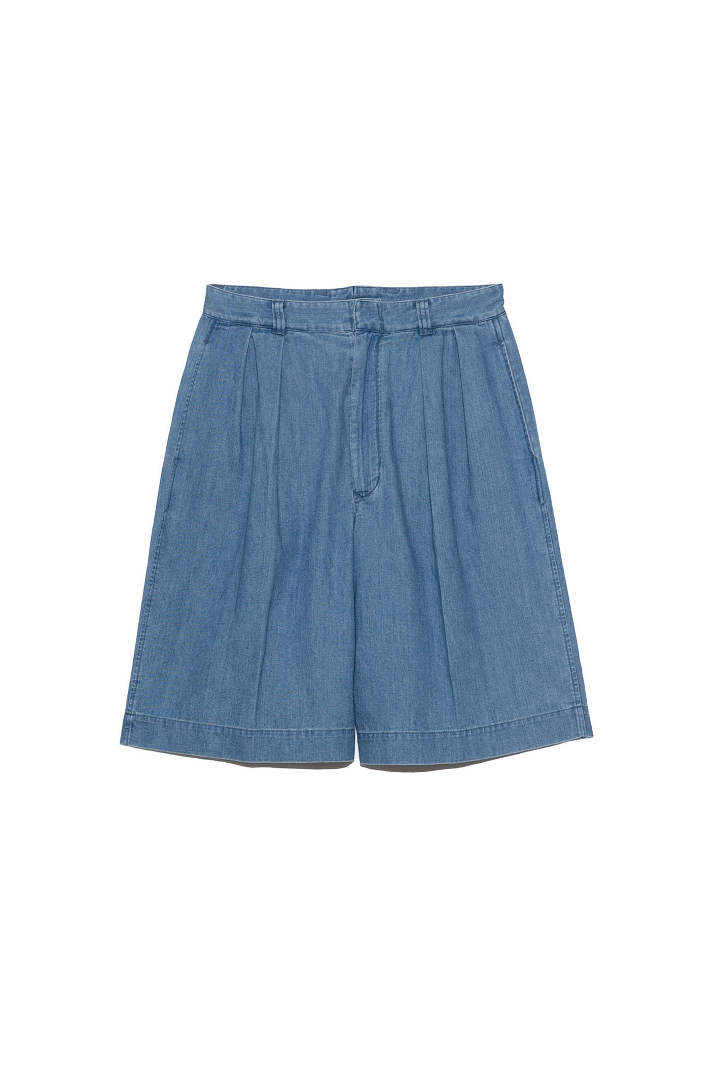 NANAMICA LIGHT DENIM SHORTS (2COL)