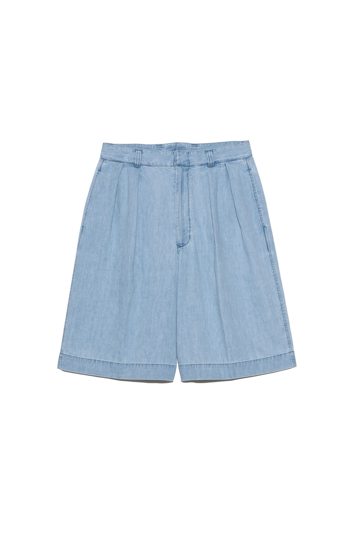 NANAMICA LIGHT DENIM SHORTS (2COL)