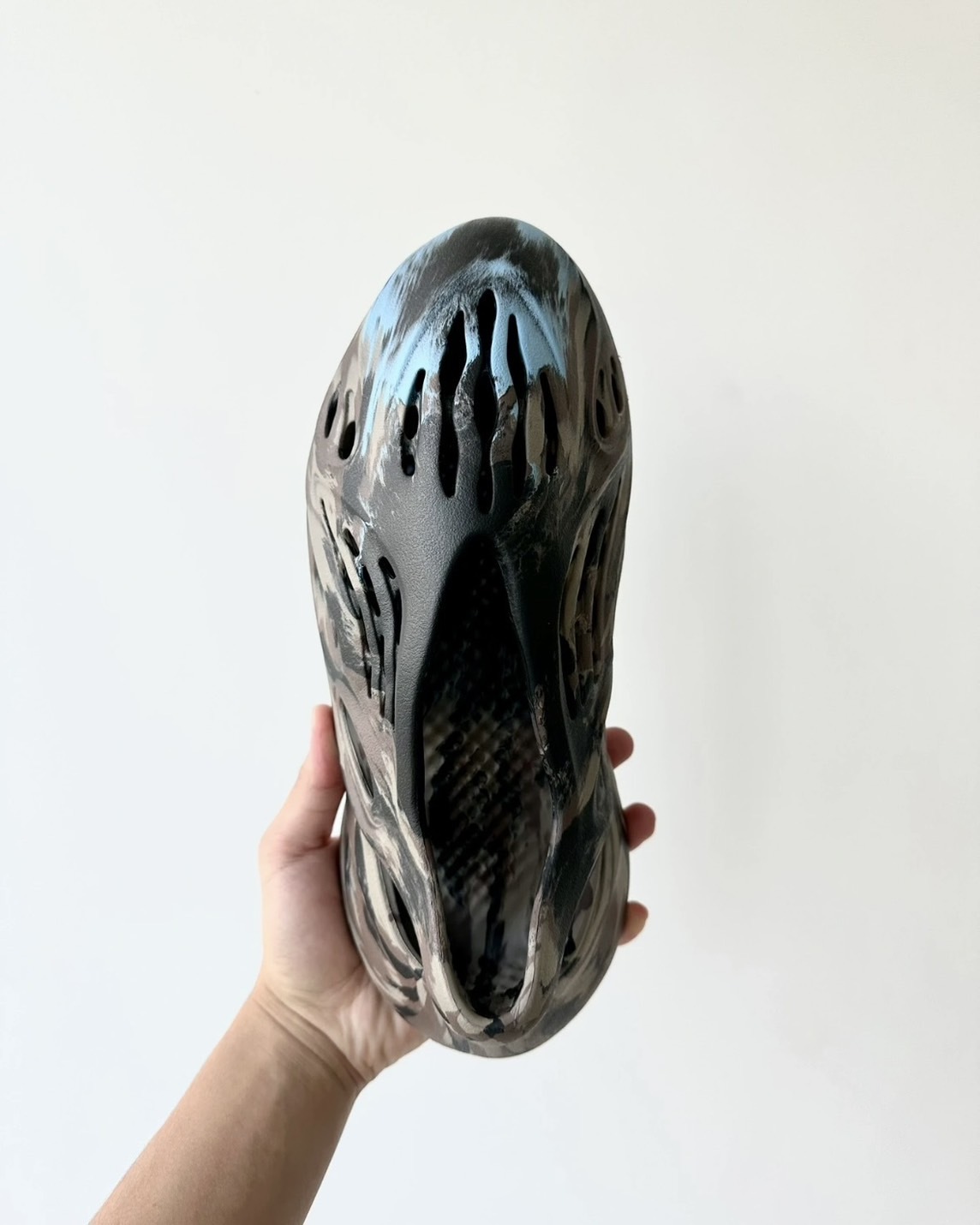 <現貨秒出>Adidas Yeezy Foam Runner MX Cinder 黑炫彩 黑迷彩