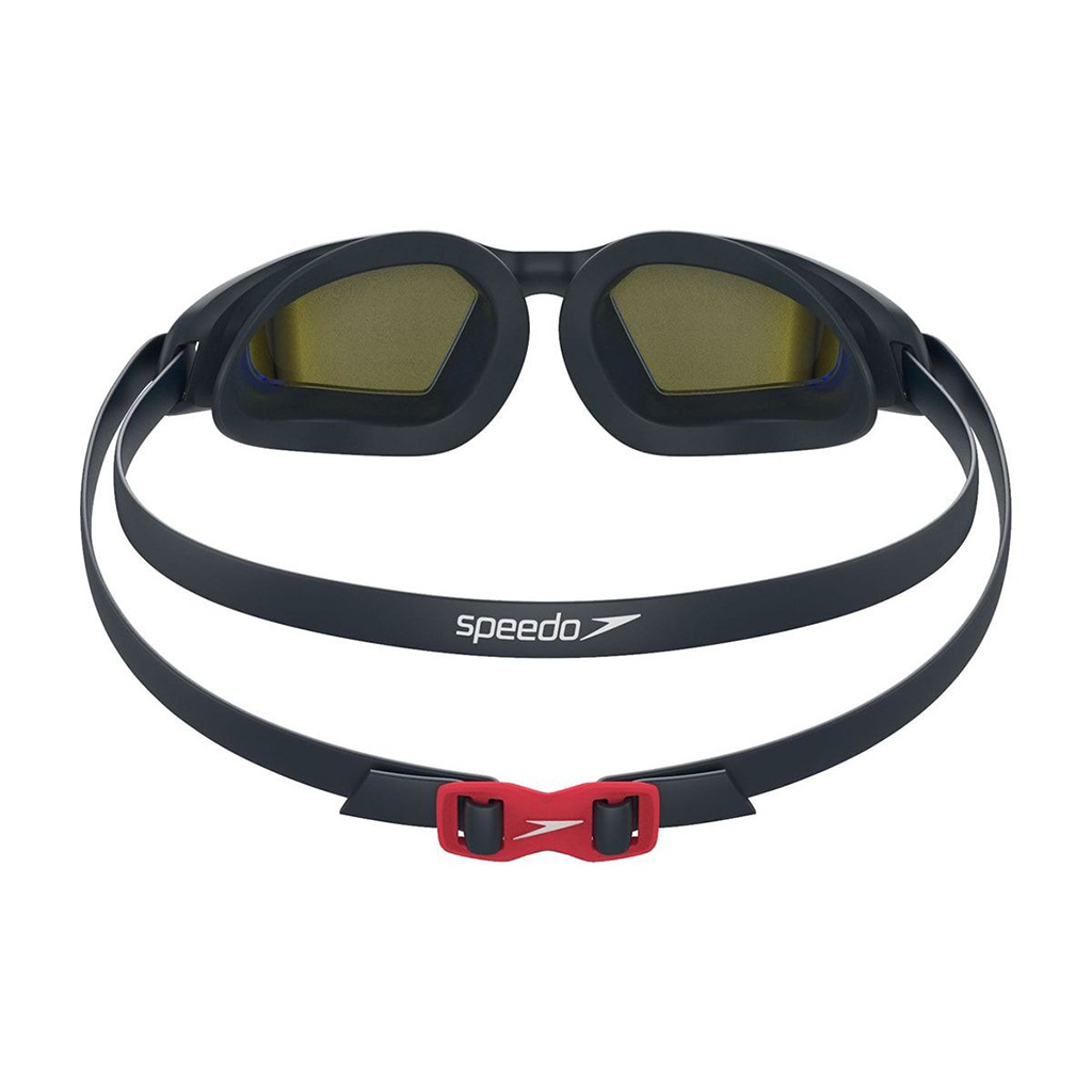 中性 Hydropulse 鍍膜泳鏡 - 深藍/金