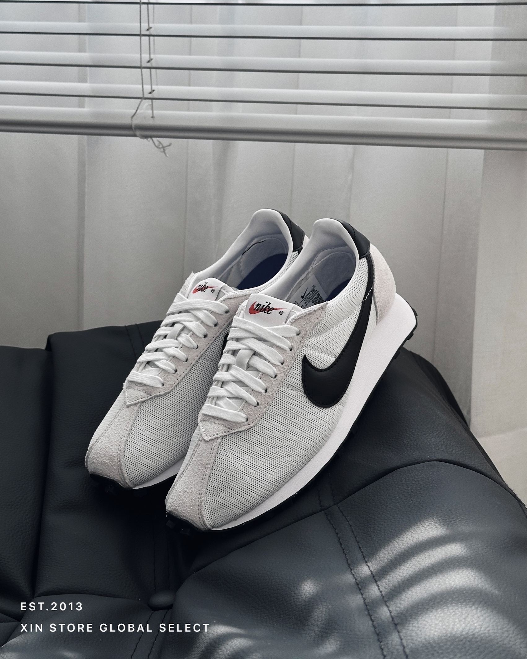 【現貨】Nike LD-1000 Summit White and Black 復古 麂皮 透氣網布 白黑