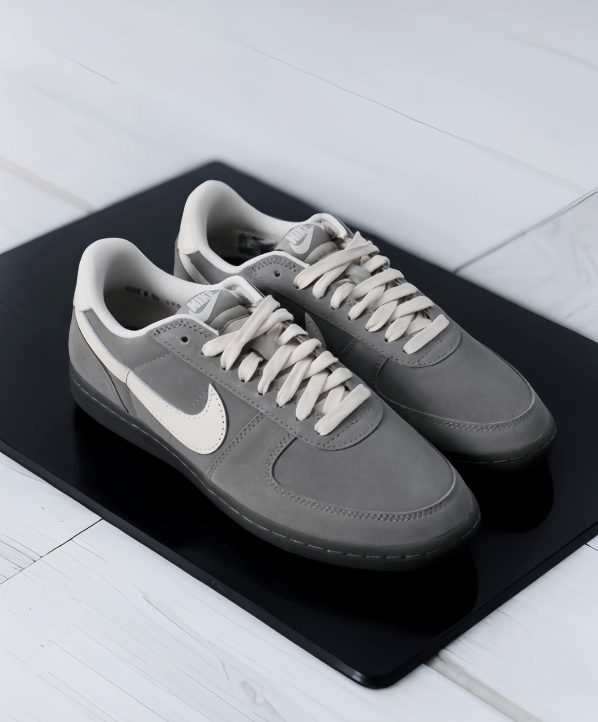 預購 Nike Field General 灰白色 麂皮 焦糖底 復古德訓鞋 男款