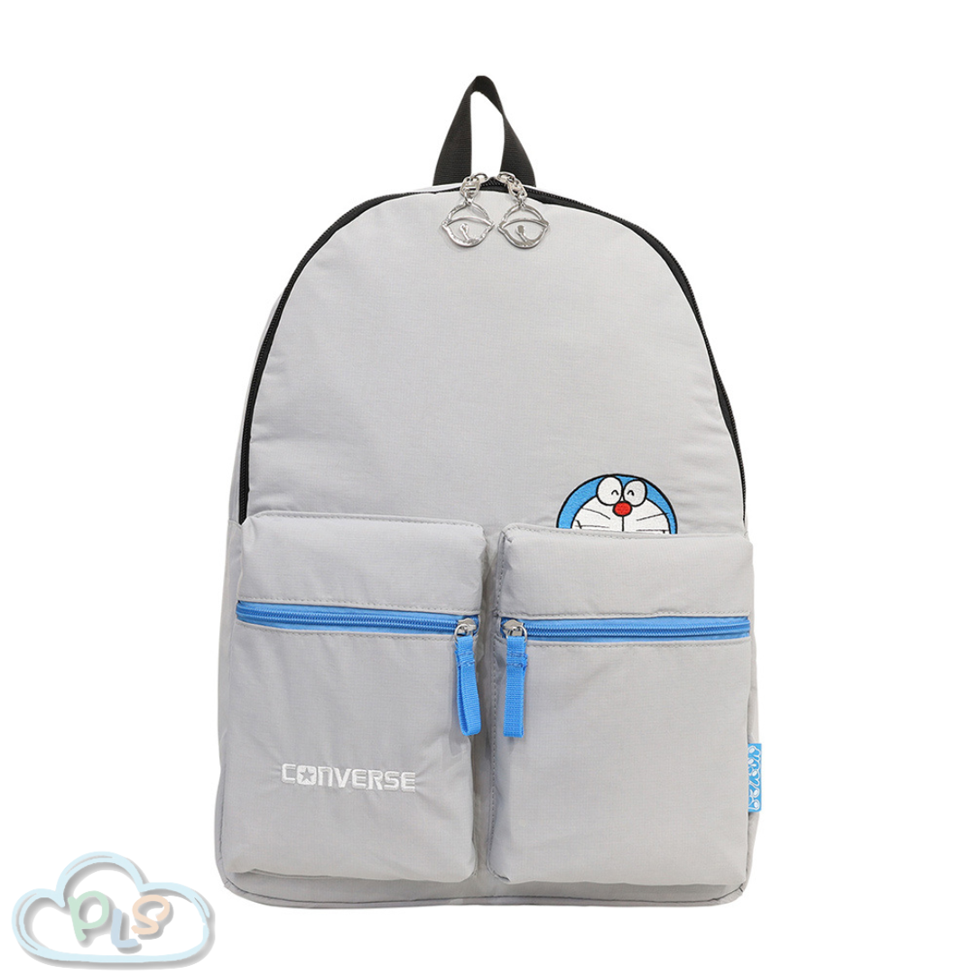 CV BACK PACK 灰色 CONVERSE X 多啦A夢 #22782-1