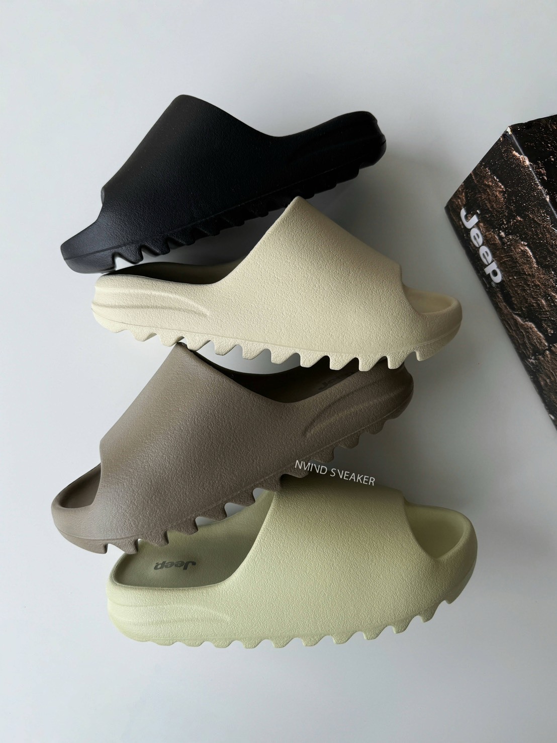 Jeep 防滑拖鞋 鋸齒鞋底