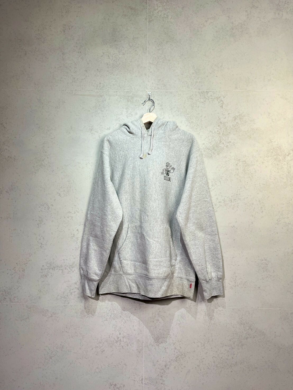 SUPREME 10AW × POPEYE HOODED PULLOVER SIZE XL