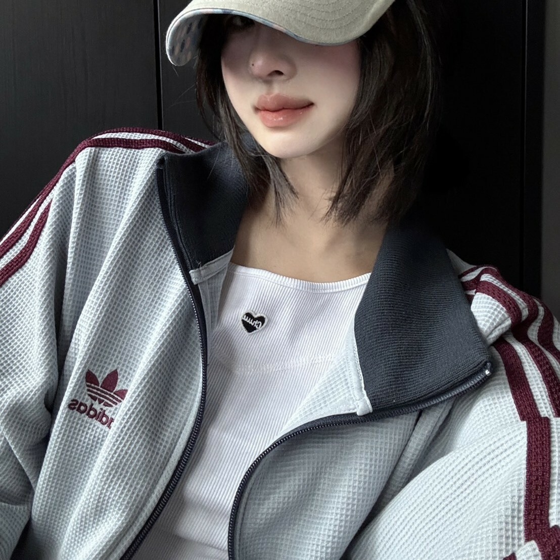 <降價啦!!> Adidas 華夫格外套 金珉奎/邊伯賢同款