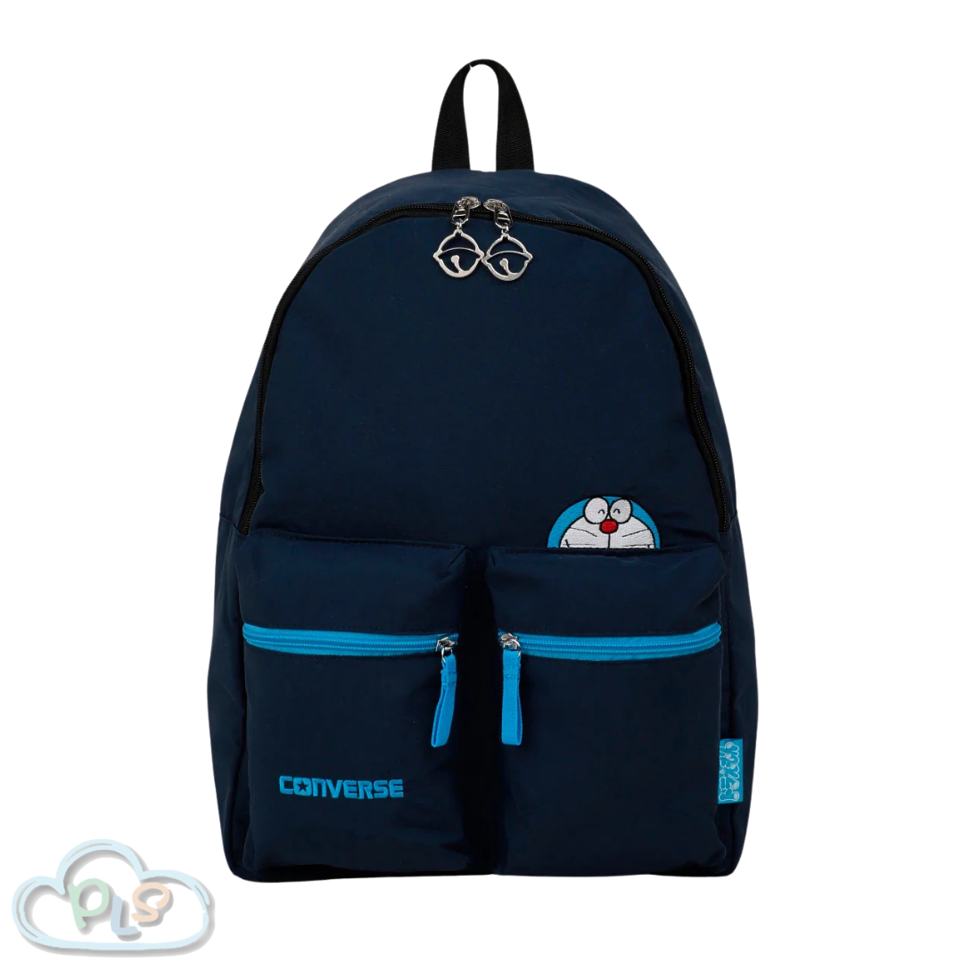 現貨 CV BACK PACK 海軍藍色 CONVERSE X 多啦A夢 #22780-1