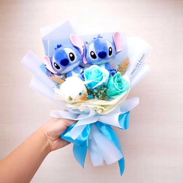 2支史迪奇香皂花束,2 Stitch Soap Bouquets