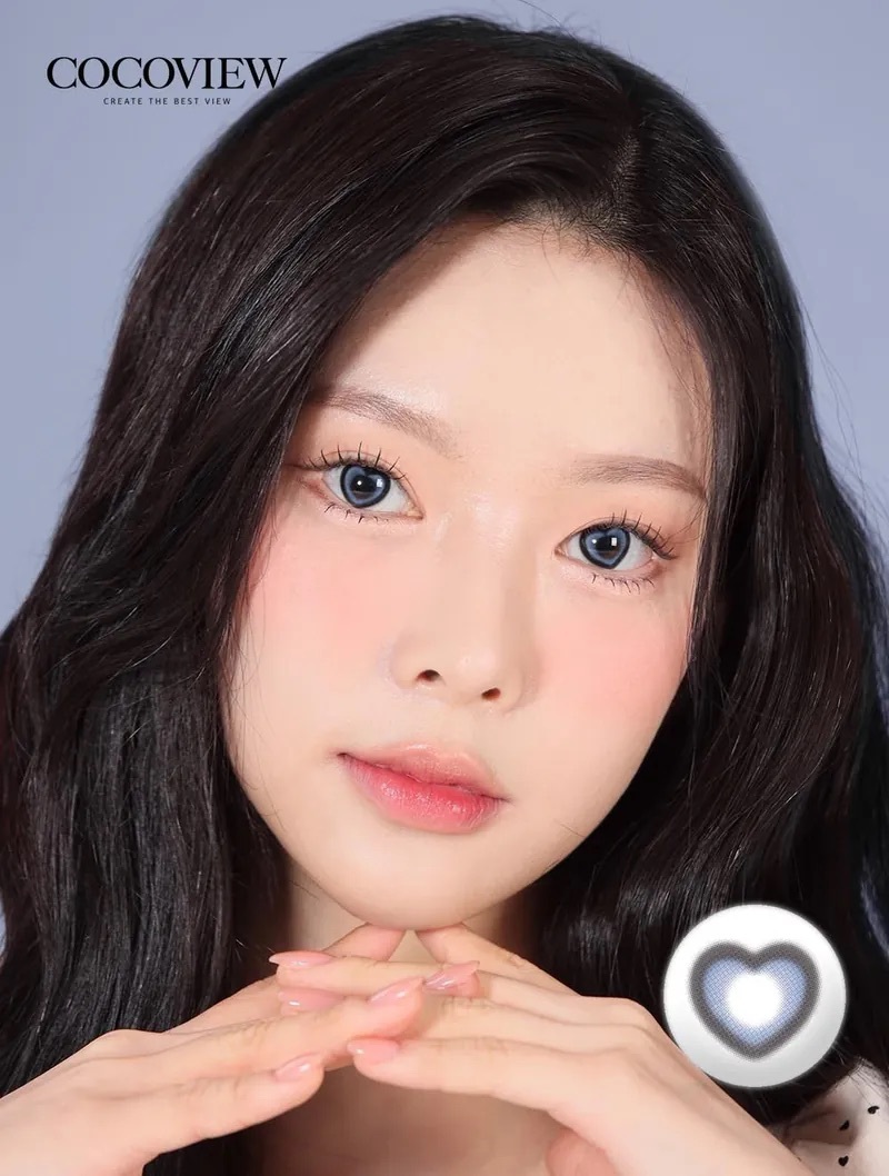 [月拋] Cocoview Ruri 1 Month Setting Blue｜彩妝隱形眼鏡｜每樽1片