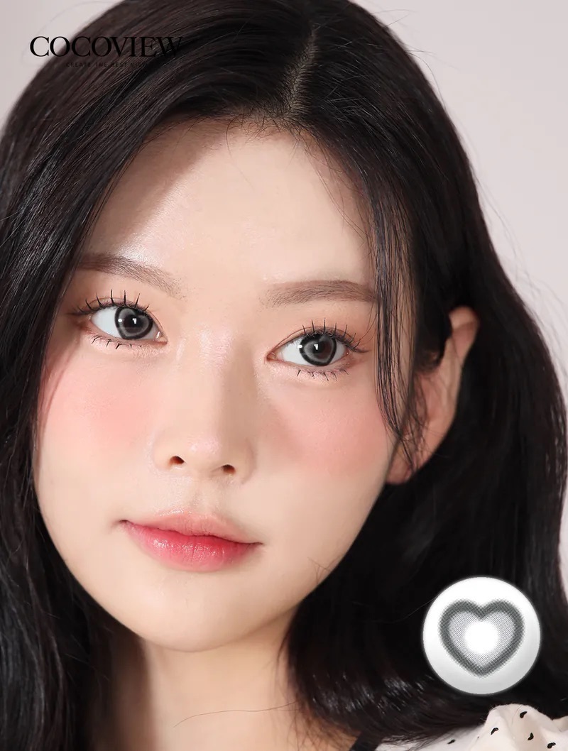 [月拋] Cocoview Ruri 1 Month Setting Gray｜彩妝隱形眼鏡｜每樽1片