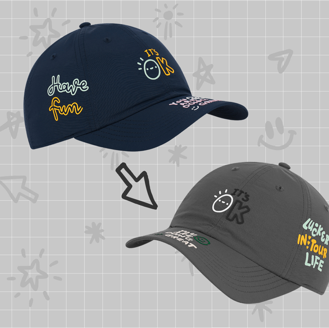 VINTAGE CAP - 六面立體膠印 速乾材質老帽