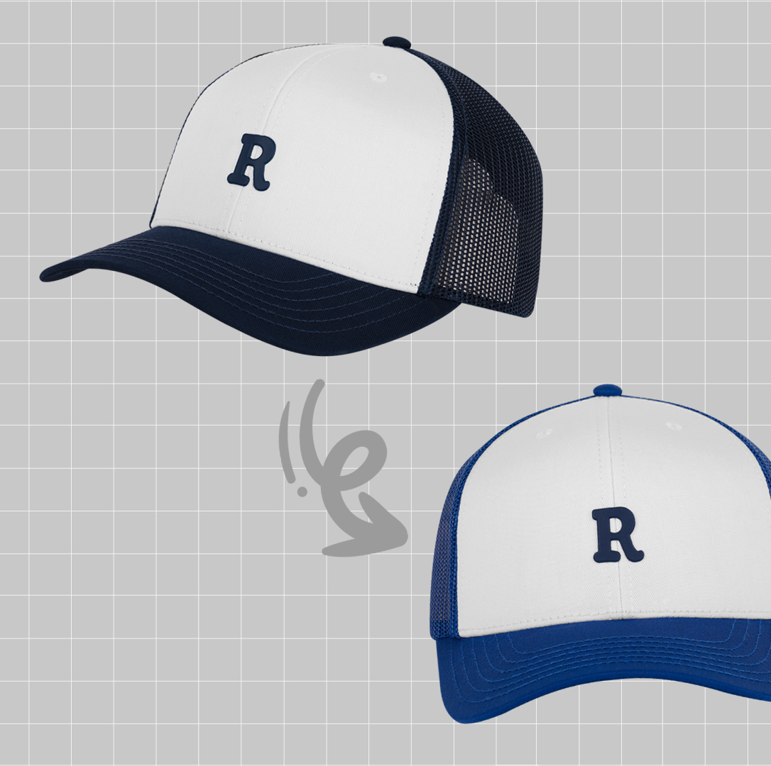 Retro R Trucker Cap - GR-025