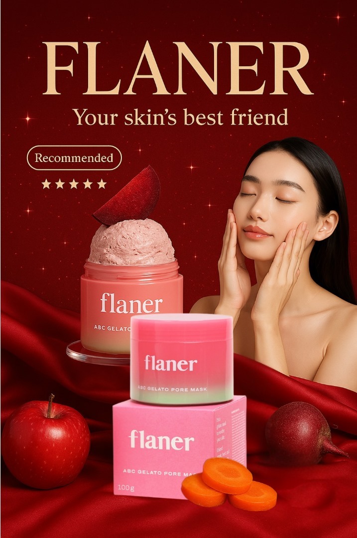 韓國 FLANER ABC 網紅冰淇淋毛孔隱形面膜