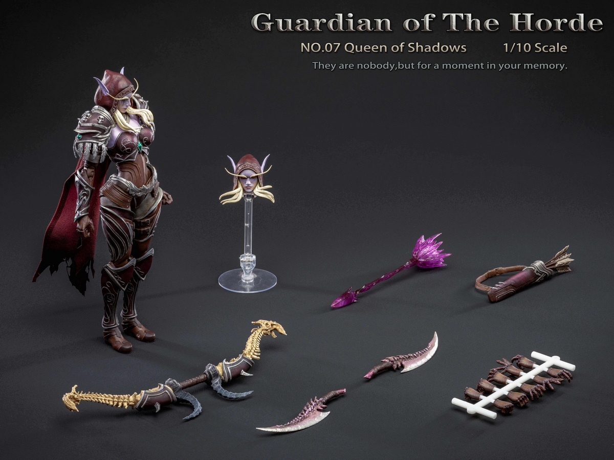 Grey Knight - Guardian of the Horde - Queen of Shadows 1/10 Action Figure  (No.07)