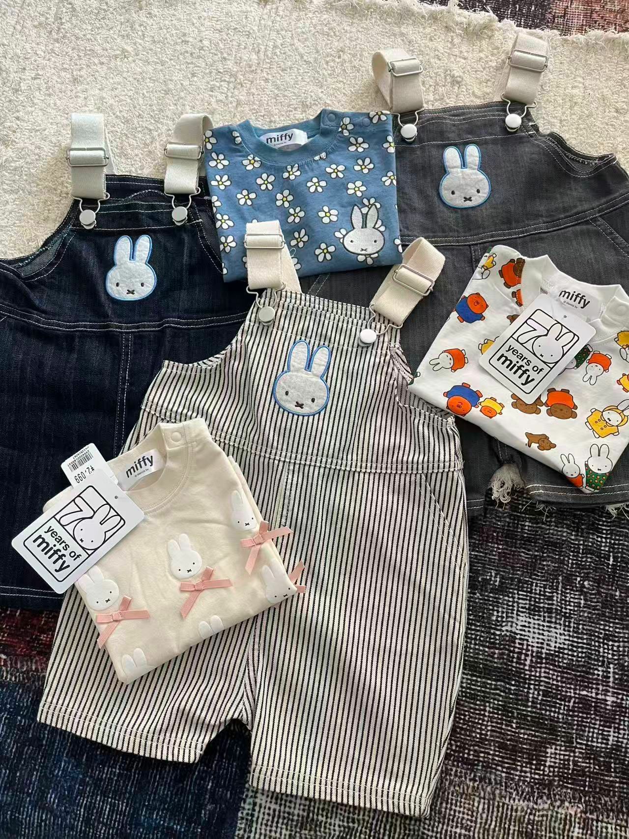 原單 miffy背帶褲