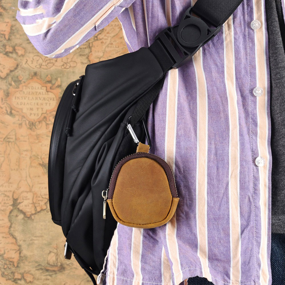 零錢包 小零錢包 牛皮錢包 真皮零錢包 耳機袋 汽車鑰匙包 零錢收納包 小掛包 腰包 迷你零錢包 零錢包韓國 096