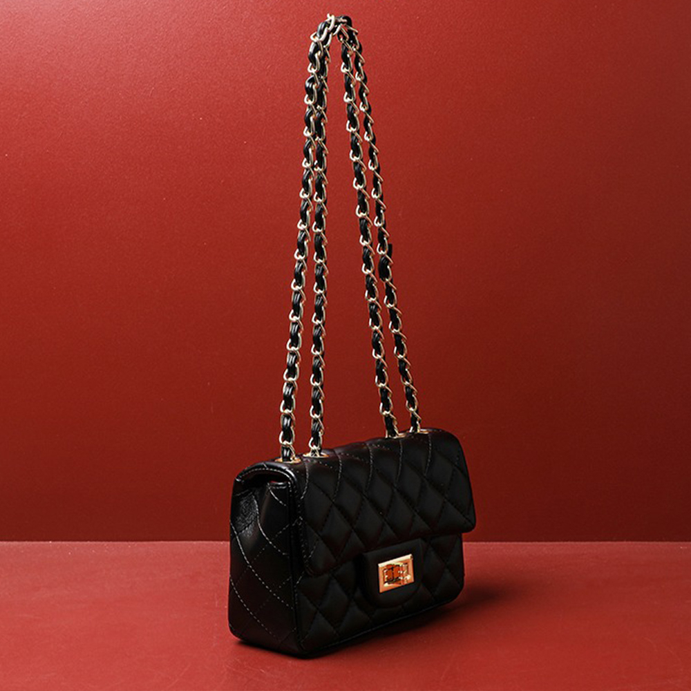 小香風包包 肩背包 鏈條包 斜背包 菱格鏈條包 包包女斜背包 單肩包 百搭包包 生日禮物 女生禮物 女生側背包 331