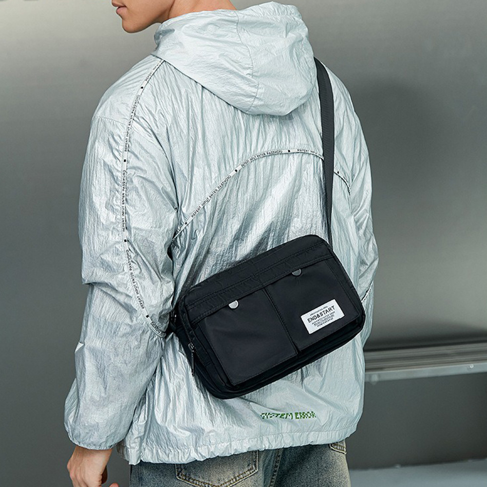 郵差包 男生包包 側背包 斜背包 多功能包包 尼龍斜背包 通勤包包 手機包包 隨身包 貼身包包 機能性側背包 216