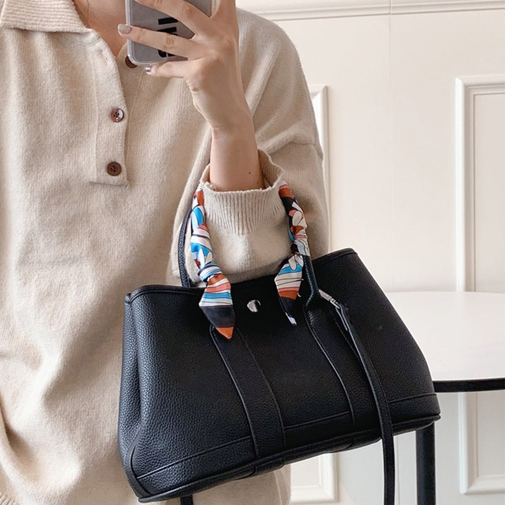 花園包 波士頓包 側背包 斜背包女 通勤包 子母包 真皮包包 包包 中包收納 真皮手提包 皮革手提包 奶茶系 053