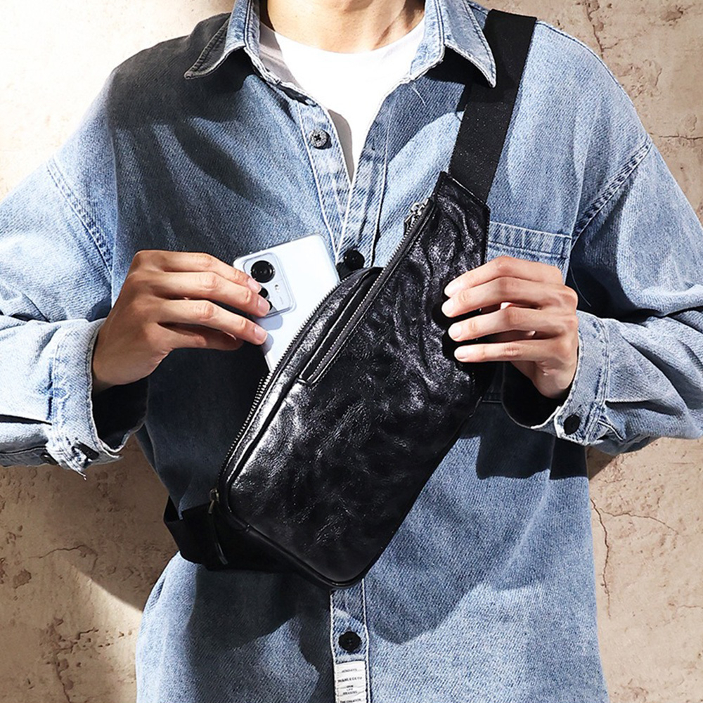 斜背包 真皮包 胸包男 單肩包胸包 單肩胸包 胸包斜背包 胸包女 女生胸包 男女胸包 男生生日禮物 送禮 實用 048