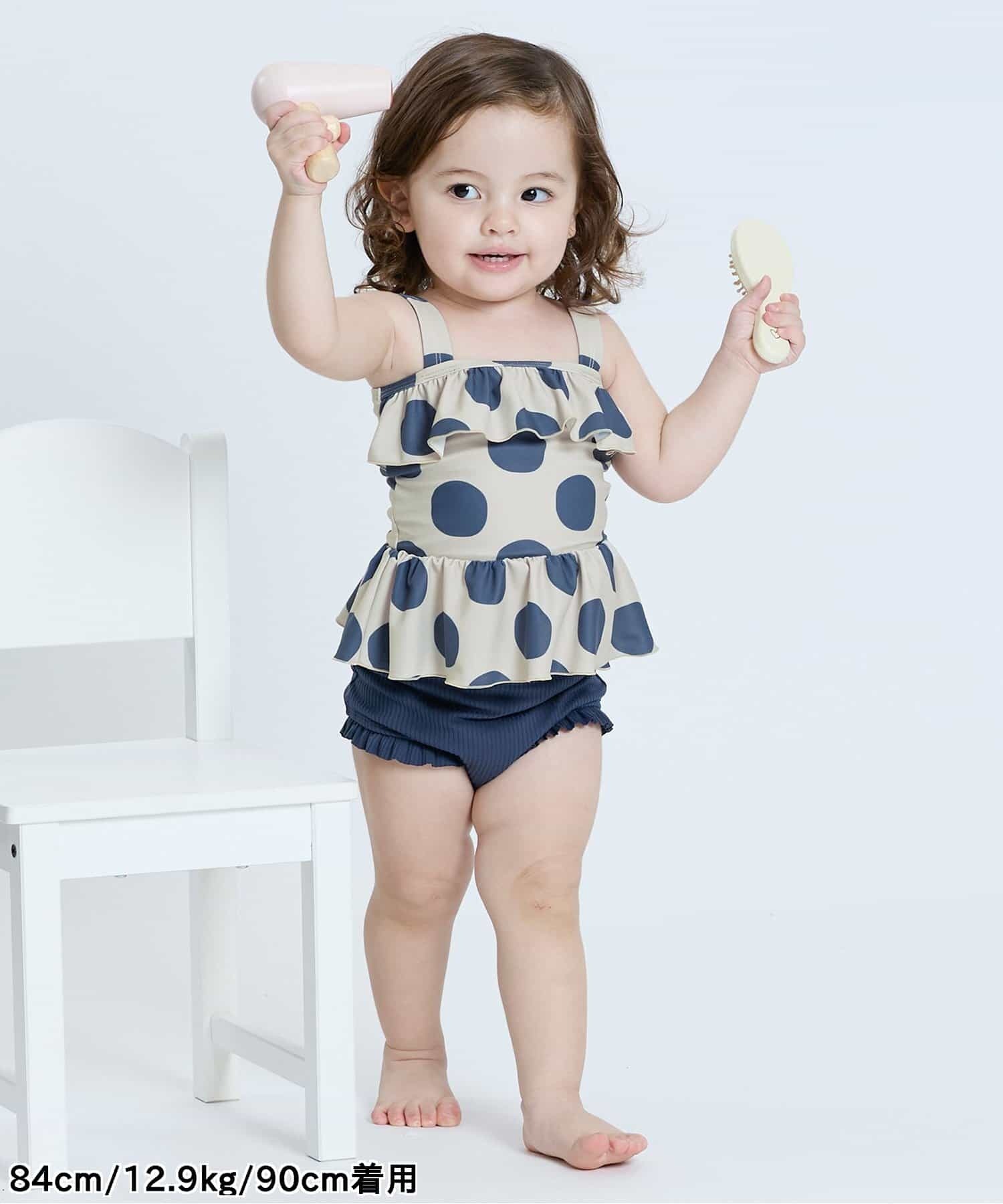 日本F.O.KIDS 女孩兩件式 泳裝 (120-130) L276065