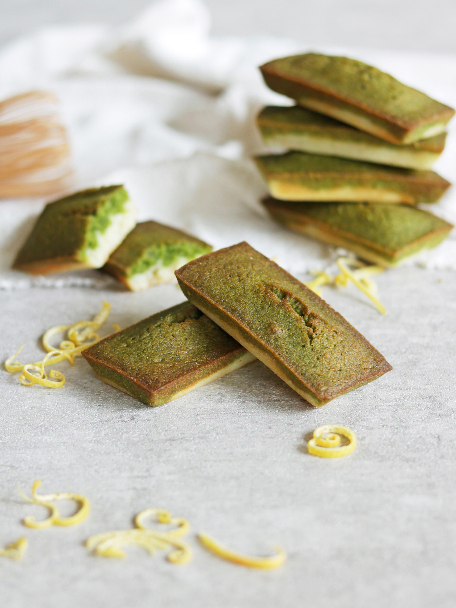 柚香抹茶費南雪