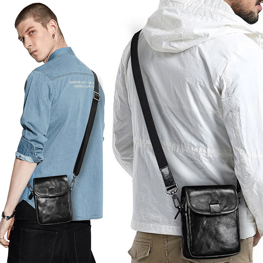 男包包 女生包包 側背小包 真皮小包 牛皮小包 小包包 隨身小包 斜背小包 真皮肩背包 黑色肩背包 單肩包男 047