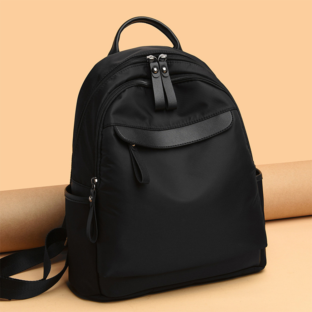 後背包女 學生後背包 運動後背包 尼龍後背包 後背包女 輕量後背包 女輕量後背包 黑色背包 好看背包 女朋友禮物 452