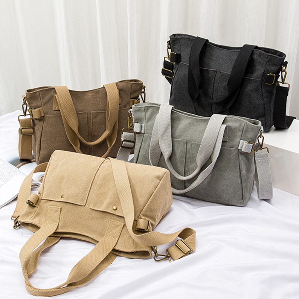 帆布包 斜背帆布包 大容量包包 A4包包 托特包 兩用帆布包 黑色帆布包 手提肩背帆布包 厚帆布包 側背帆布包 450