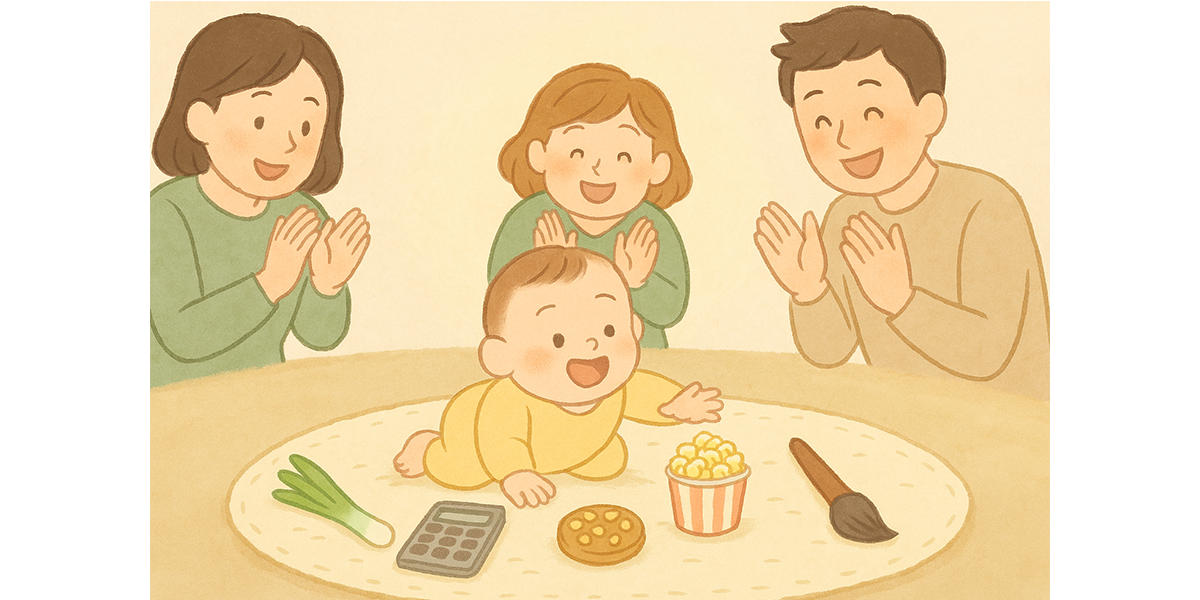 寶寶出生後的五大習俗 抓周（一歲生日）