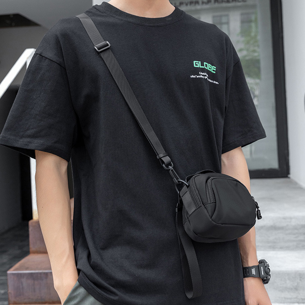 男生包包 貝殼包 人隨身小包 尼龍包包 女包 男側背包 斜背包男 包包女斜背包 平價包包 黑色包包 小包包 男包 184