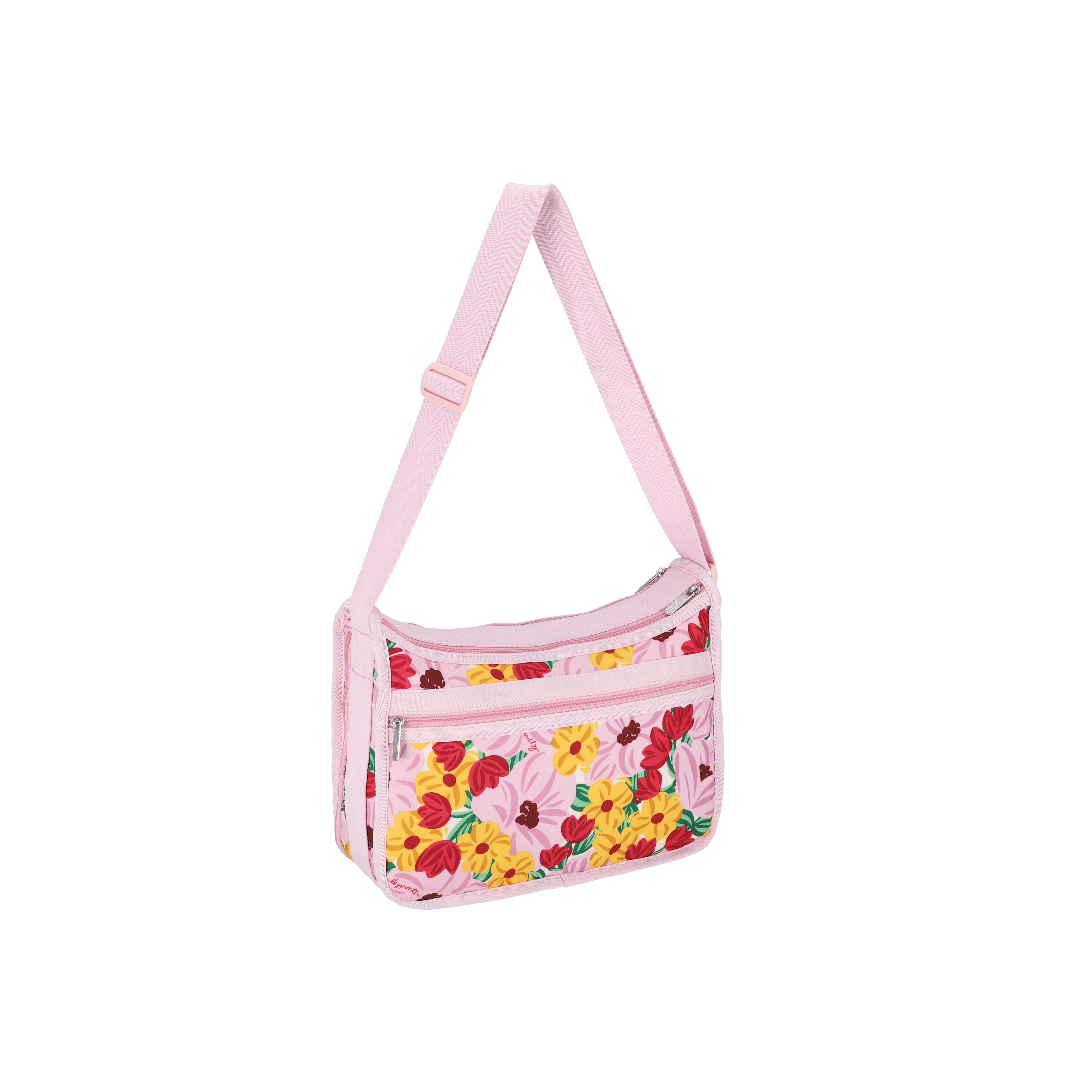 DELUXE 日用斜揹袋 (PINK BLOOMS)